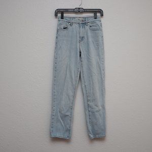 PacSun Mom Jeans Size 23 Color Faded Blue Denim